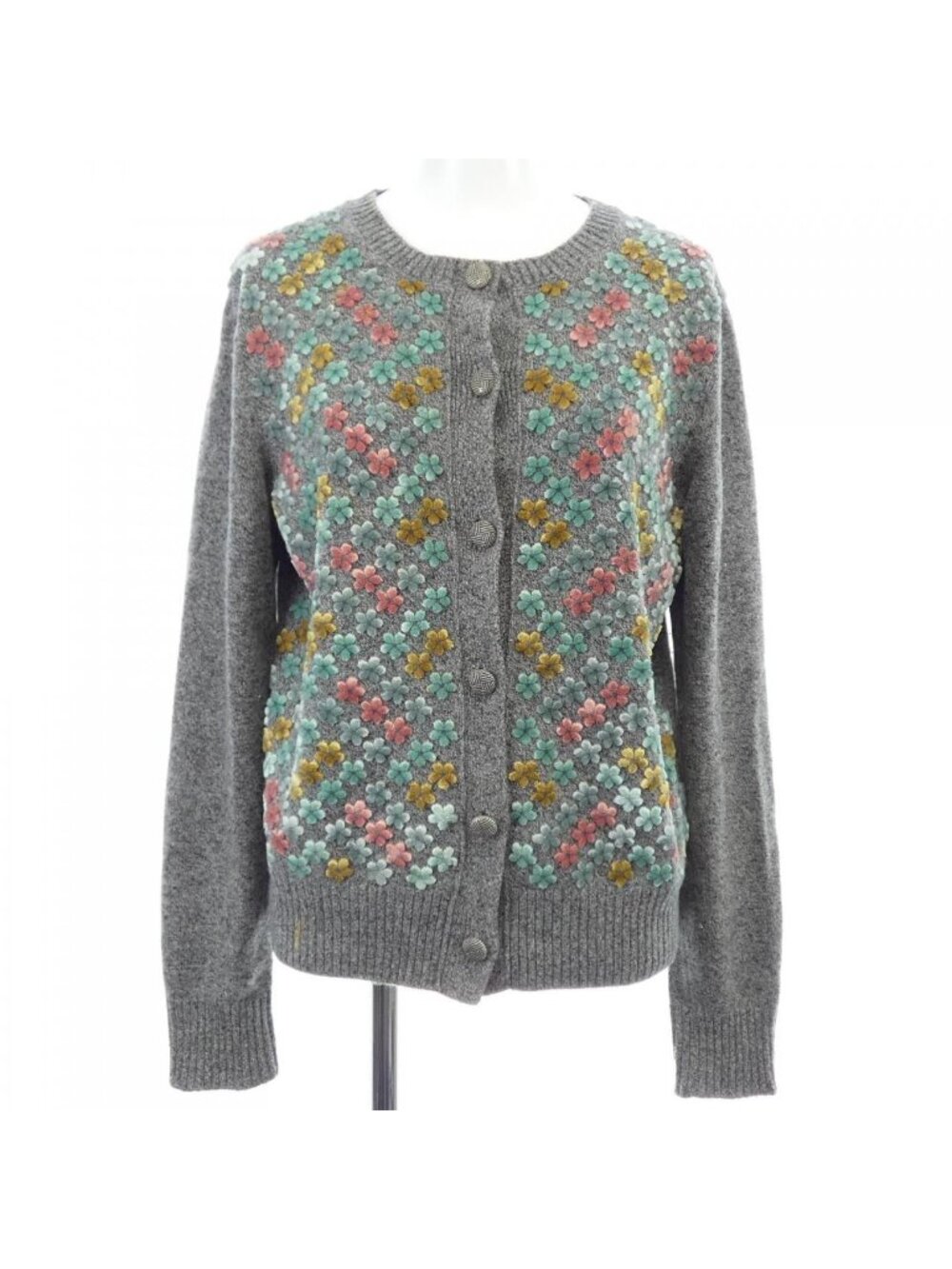 Chanel Cardigan Gray